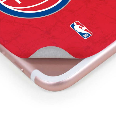 NBA Detroit Pistons Distressed iPhone 8 Plus Skin